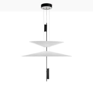 Lámpara colgante de diseño "CRANE" - Discos asimétricos - 15W - 2800K (13)