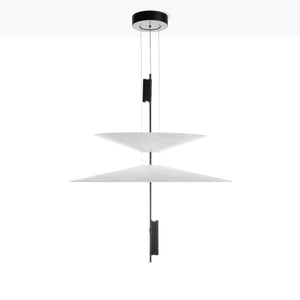 Lámpara colgante de diseño "CRANE" - Discos asimétricos - 15W - 2800K (13)