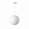 Suspension design « NUBA 400 » - Abat-jour en soie - Douille E27 - 40 cm 2