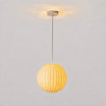 Suspension design « NUBA 400 » - Abat-jour en soie - Douille E27 - 40 cm 5