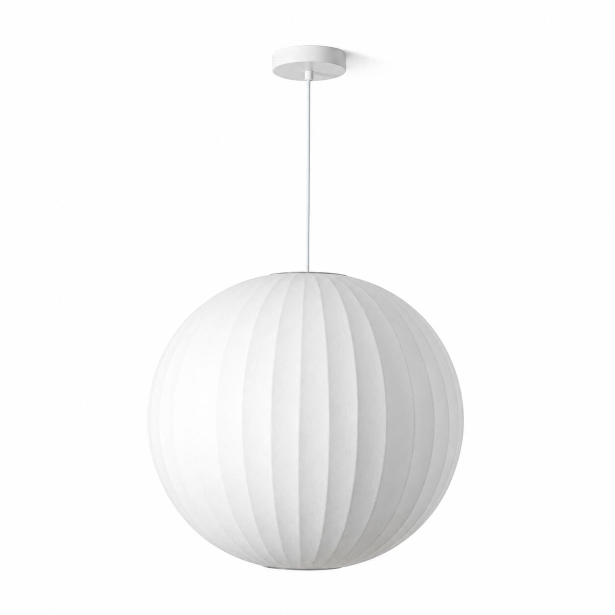 Lámpara colgante de diseño "NUBA 500" - Pantalla de seda - E27 - 50cm (1)