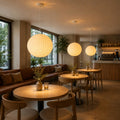 Suspension design « NUBA 500 » - Abat-jour en soie - E27 - 50 cm 3