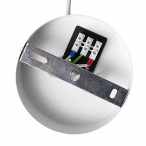 Lámpara colgante de diseño "ONDINA 500" - Pantalla de seda - E27 - 50 cm (9)