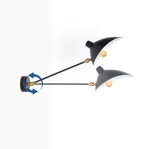 Aplique de pared de diseño "Lumen" - E27 (5)