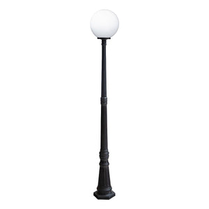 Farola exterior globo "CERES" - E27 - 2,10 m - IP44 - Barcelona Led-Iluminación
