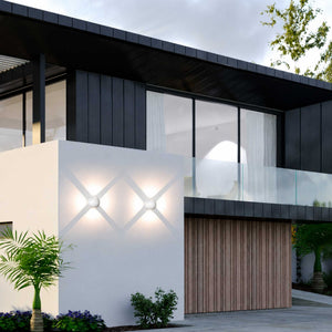 Aplique de pared exterior LED "CROSS" 12W (21)