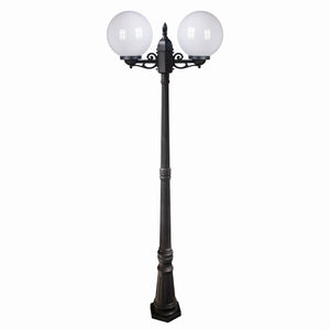 Farola exterior globo "GEMINI" - 2xE27 - 2,20 m - IP44 (5)