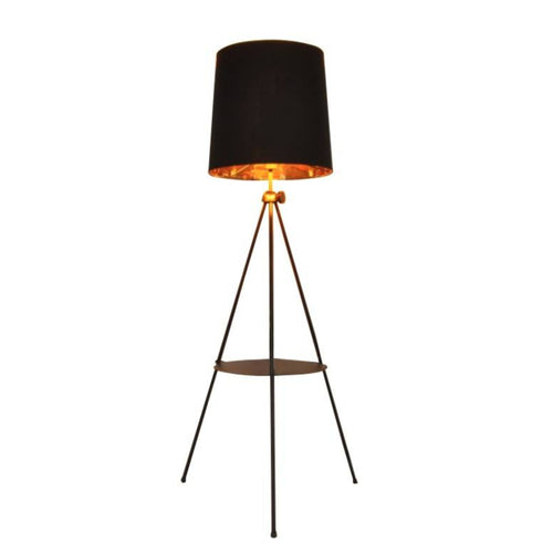 Tripod Floor Lamp with Table