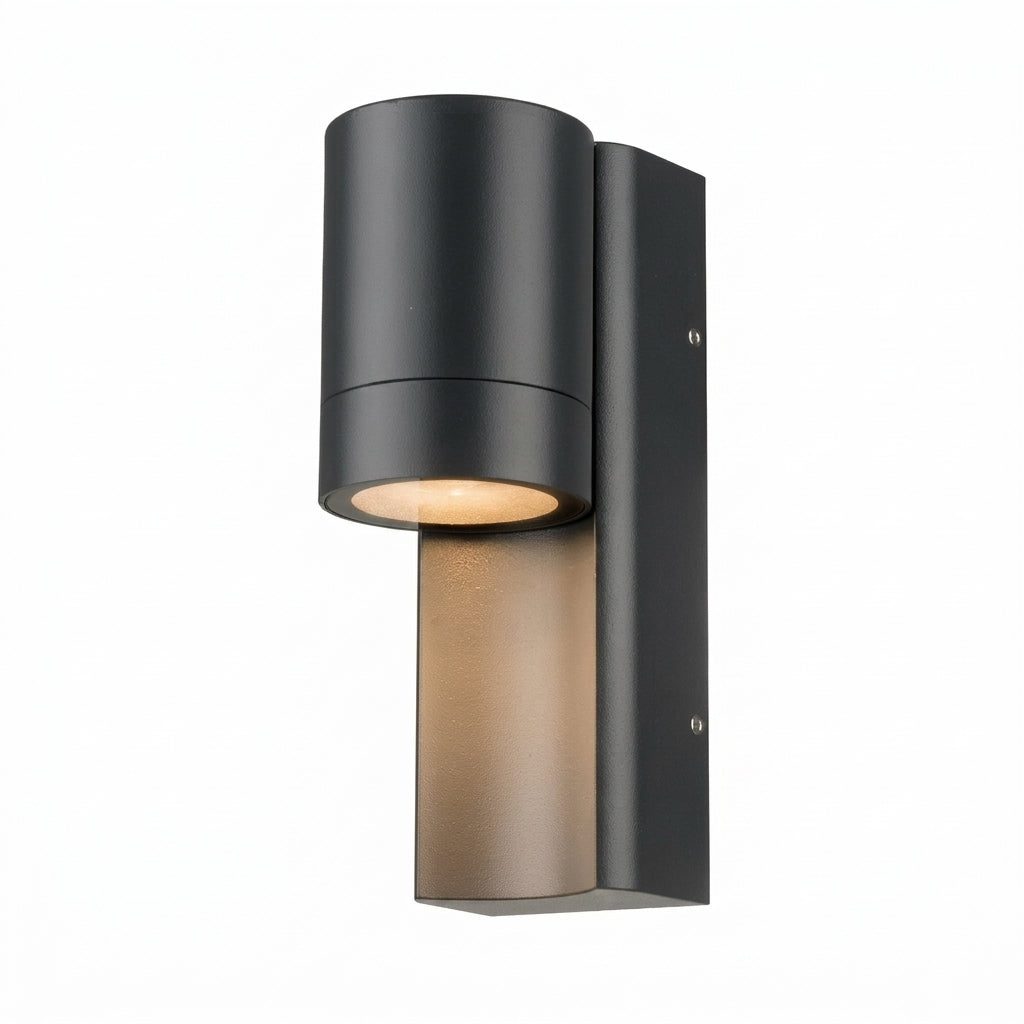 Aplique de pared exterior en aluminio "MALEY" - IP44 - GU10