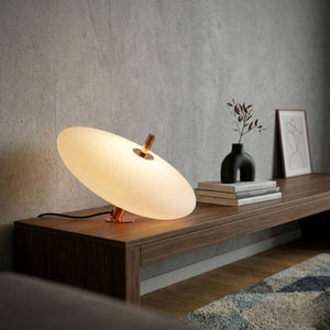 Lampara de mesa de policarbonato "PEBBLES" - Táctil - 6W (4)