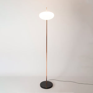 Lámpara de pie de policarbonato "PEBBLES" - Táctil - 12W - Barcelona Led-Decoración