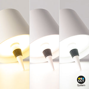 Lámpara para botellas LED CCT portátil - Táctil - Ø105 mm - Barcelona Led-Decoración