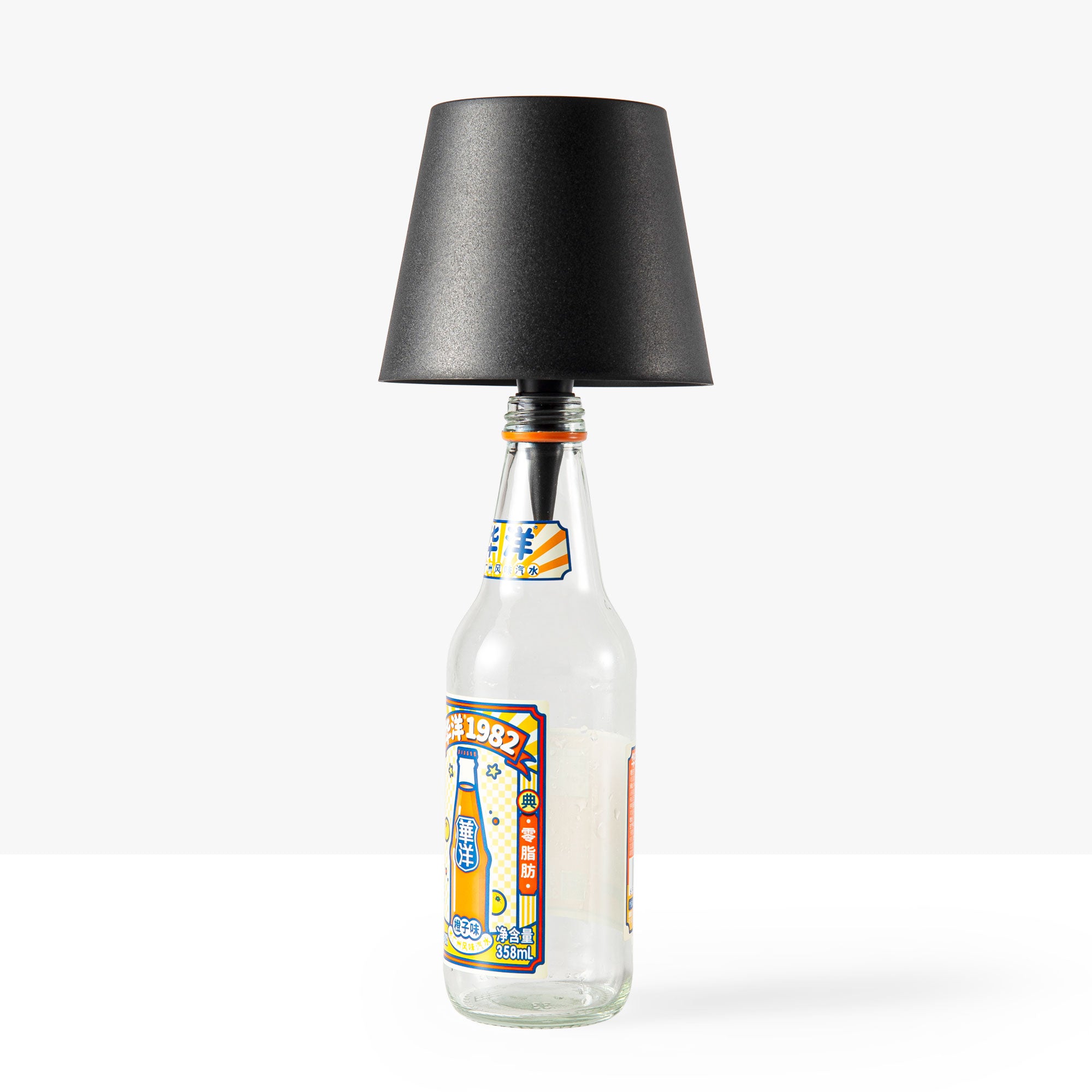 Lámpara para botellas LED CCT portátil - Táctil - Ø105 mm