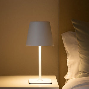Lámpara de mesa LED CCT portátil - Táctil - Ø100 mm - Barcelona Led-Decoración
