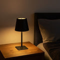Lampe de table LED CCT portable - Tactile - Ø100 mm 3