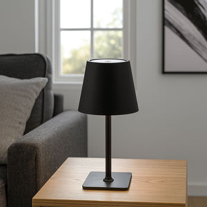 Lámpara de mesa LED CCT portátil - Táctil - Ø100 mm (3)