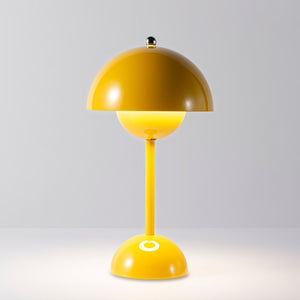 Lámpara de mesa LED CCT portátil - Táctil - Ø160 mm (7)