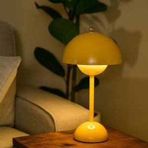 Lámpara de mesa LED CCT portátil - Táctil - Ø160 mm