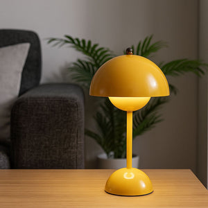 Lámpara de mesa LED CCT portátil - Táctil - Ø160 mm (4)