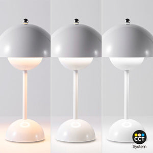 Lámpara de mesa LED CCT portátil - Táctil - Ø160 mm (14)