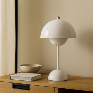Lámpara de mesa LED CCT portátil - Táctil - Ø160 mm (11)