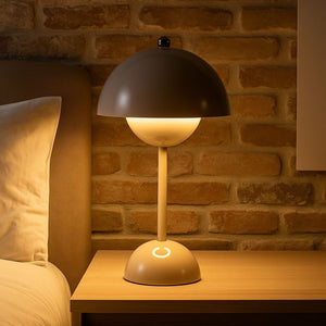 Lámpara de mesa LED CCT portátil - Táctil - Ø160 mm (16)