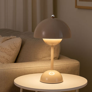 Lámpara de mesa LED CCT portátil - Táctil - Ø160 mm (19)