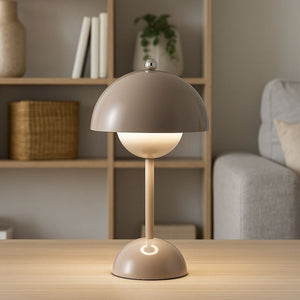 Lámpara de mesa LED CCT portátil - Táctil - Ø160 mm (20)