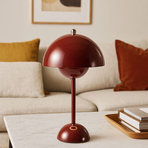 Lámpara de mesa LED CCT portátil - Táctil - Ø160 mm (33)