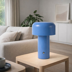 Lámpara de mesa LED CCT portátil - Táctil - Ø125 mm (14)