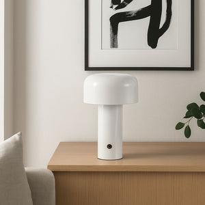 Lámpara de mesa LED CCT portátil - Táctil - Ø125 mm (23)