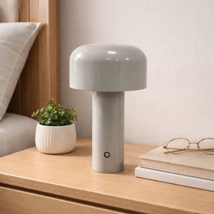 Lámpara de mesa LED CCT portátil - Táctil - Ø125 mm - Barcelona Led-Decoración