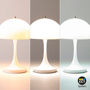 Lámpara de mesa LED CCT portátil - Táctil - Semiesférica (14)