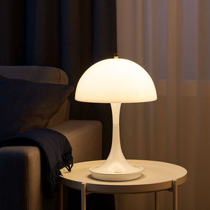 Lámpara de mesa LED CCT portátil - Táctil - Semiesférica (12)