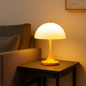 Lámpara de mesa LED CCT portátil - Táctil - Semiesférica (36)