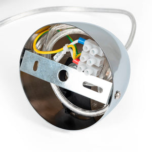 Lámpara colgante cristal de diseño "Abril" - Ø 28cm - Barcelona Led-Decoración
