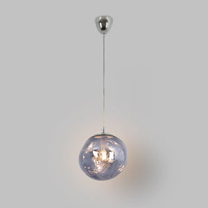 Lámpara colgante cristal de diseño "Abril" - Ø 28cm - Barcelona Led-Decoración