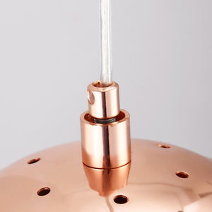 Lámpara colgante cristal de diseño "Abril" - Ø 28cm (11)