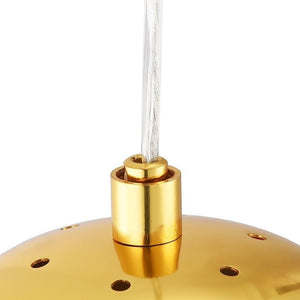 Lámpara colgante cristal de diseño "Abril" - Ø 28cm - Barcelona Led-Decoración