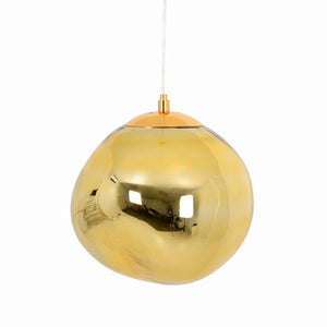 Lámpara colgante cristal de diseño "Abril" - Ø 28cm - Barcelona Led-Decoración