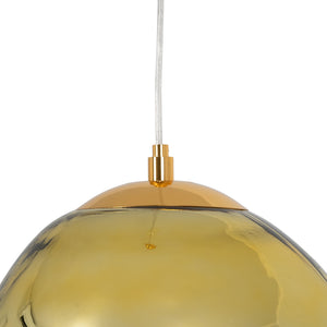 Lámpara colgante cristal de diseño "RAINY" - Ø 36cm (31)