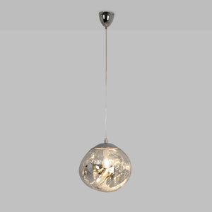 Lámpara colgante cristal de diseño "RAINY" - Ø 36cm (18)