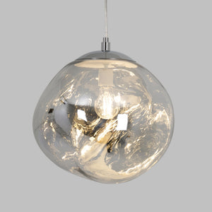 Lámpara colgante cristal de diseño "RAINY" - Ø 36cm (16)
