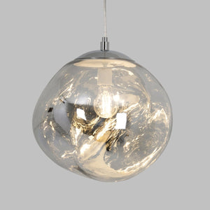 Lámpara colgante cristal de diseño "RAINY" - Ø 36cm - Barcelona Led-Decoración