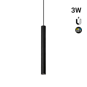 Foco LED de suspensión para carril magnético - 3W - 24º - 10mm - CCT + SMART - 48V