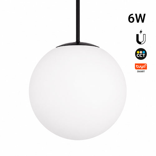 Lámpara LED de suspensión para carril magnético - 6W - 10mm - CCT + SMART FUNCTION