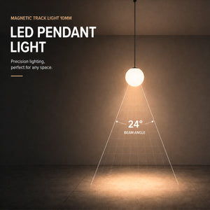 Lámpara LED de suspensión para carril magnético - 6W - 10mm - CCT + SMART FUNCTION (7)