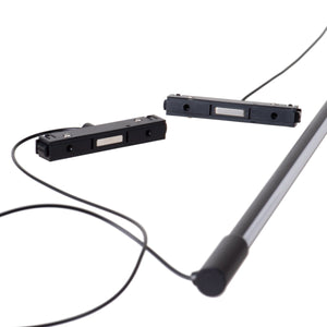 Lámpara colgante LED horizontal para carril magnético - 48V - 15W - 2800K - 80cm - Barcelona Led-