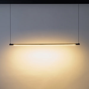 Lámpara colgante LED horizontal para carril magnético - 48V - 18W - 2800K - 100cm - Barcelona Led-