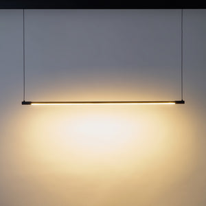 Lámpara colgante LED horizontal para carril magnético - 48V - 18W - 2800K - 100cm (4)